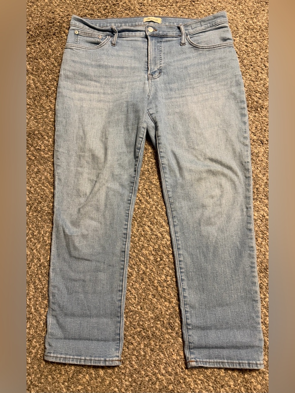 Madewell perfect vintage Mid Rise Straight-Leg size 32